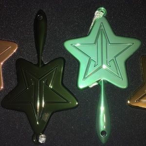 Green Mini Hand Mirror Ornaments